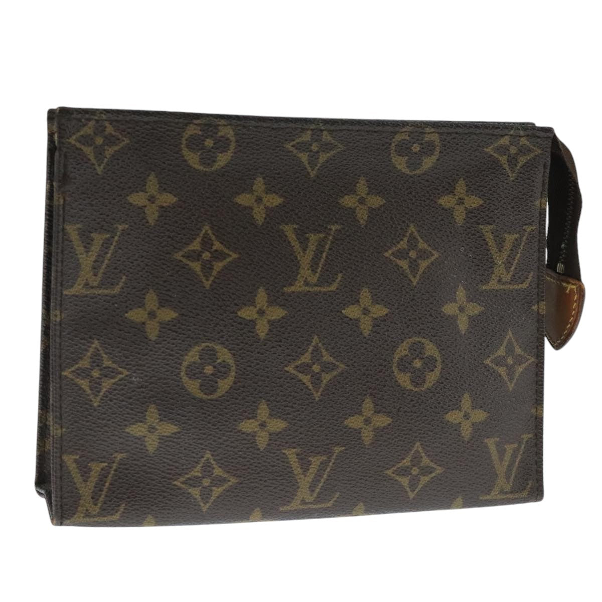 LOUIS VUITTON Monogram Poche Toilette 19 Pouch M47544 LV 109941