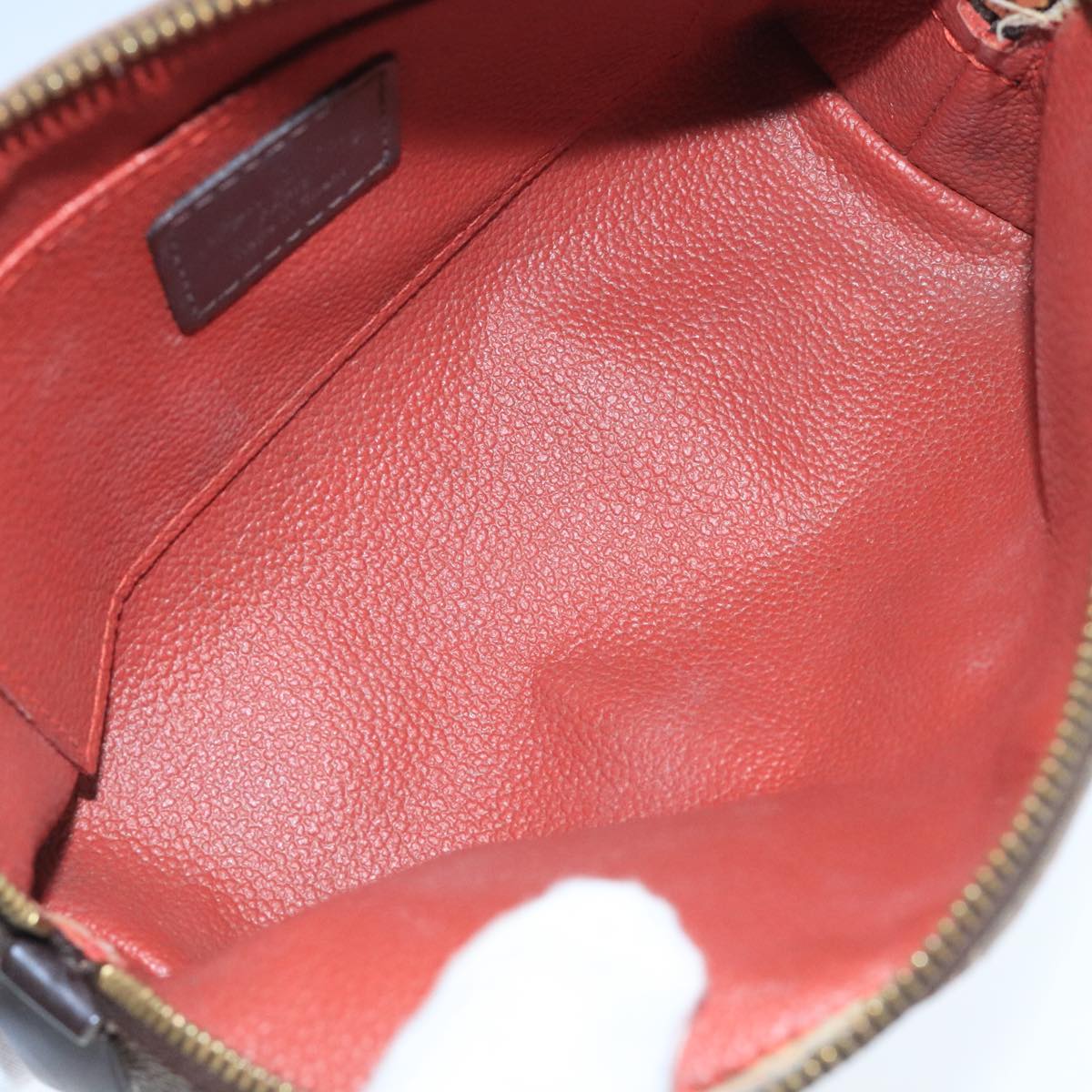 LOUIS VUITTON Damier Ebene Pochette Cosmetic PM Pouch N47516 LV 109942