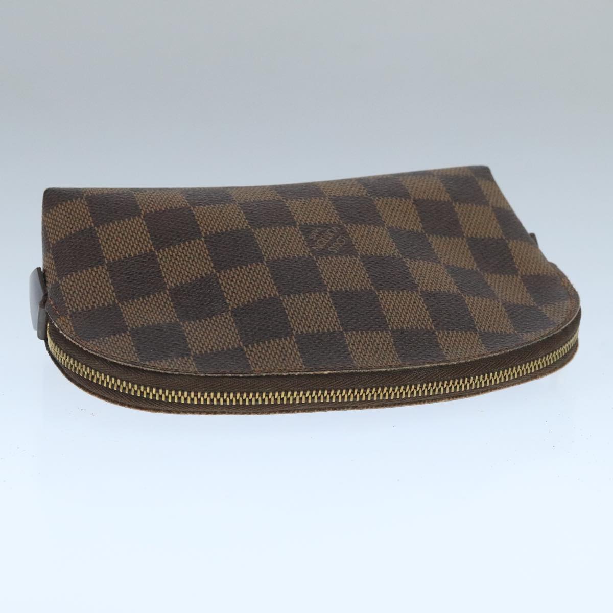 LOUIS VUITTON Damier Ebene Pochette Cosmetic PM Pouch N47516 LV 109942