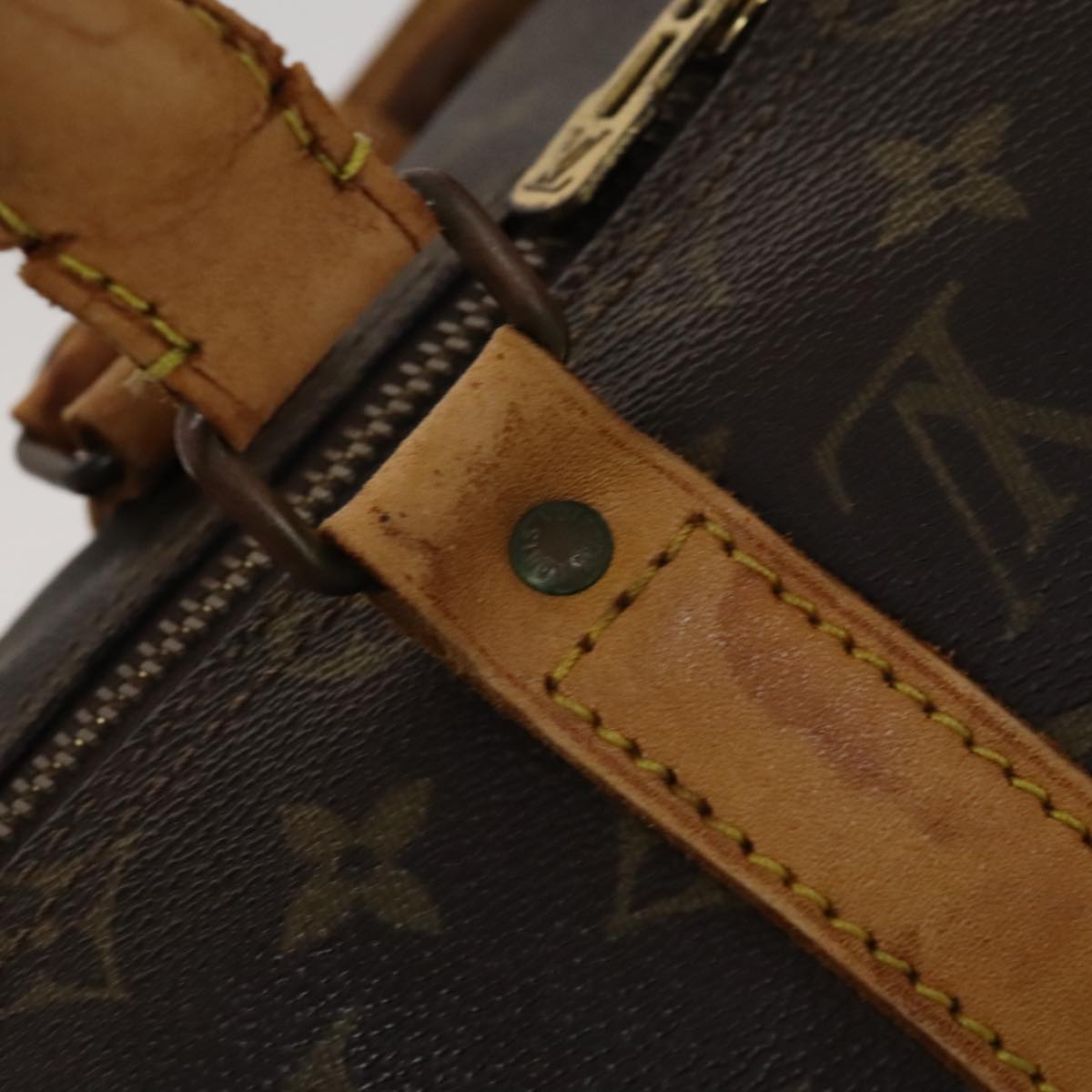 LOUIS VUITTON Monogram Keepall 50 Boston Bag M41426 LV 109949