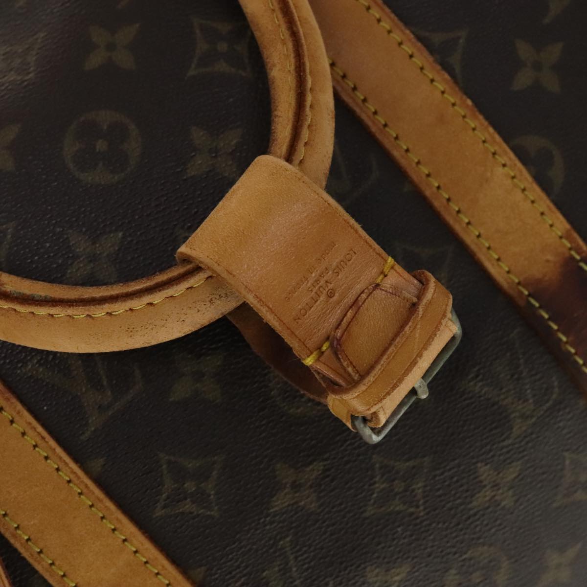 LOUIS VUITTON Monogram Keepall 50 Boston Bag M41426 LV 109949