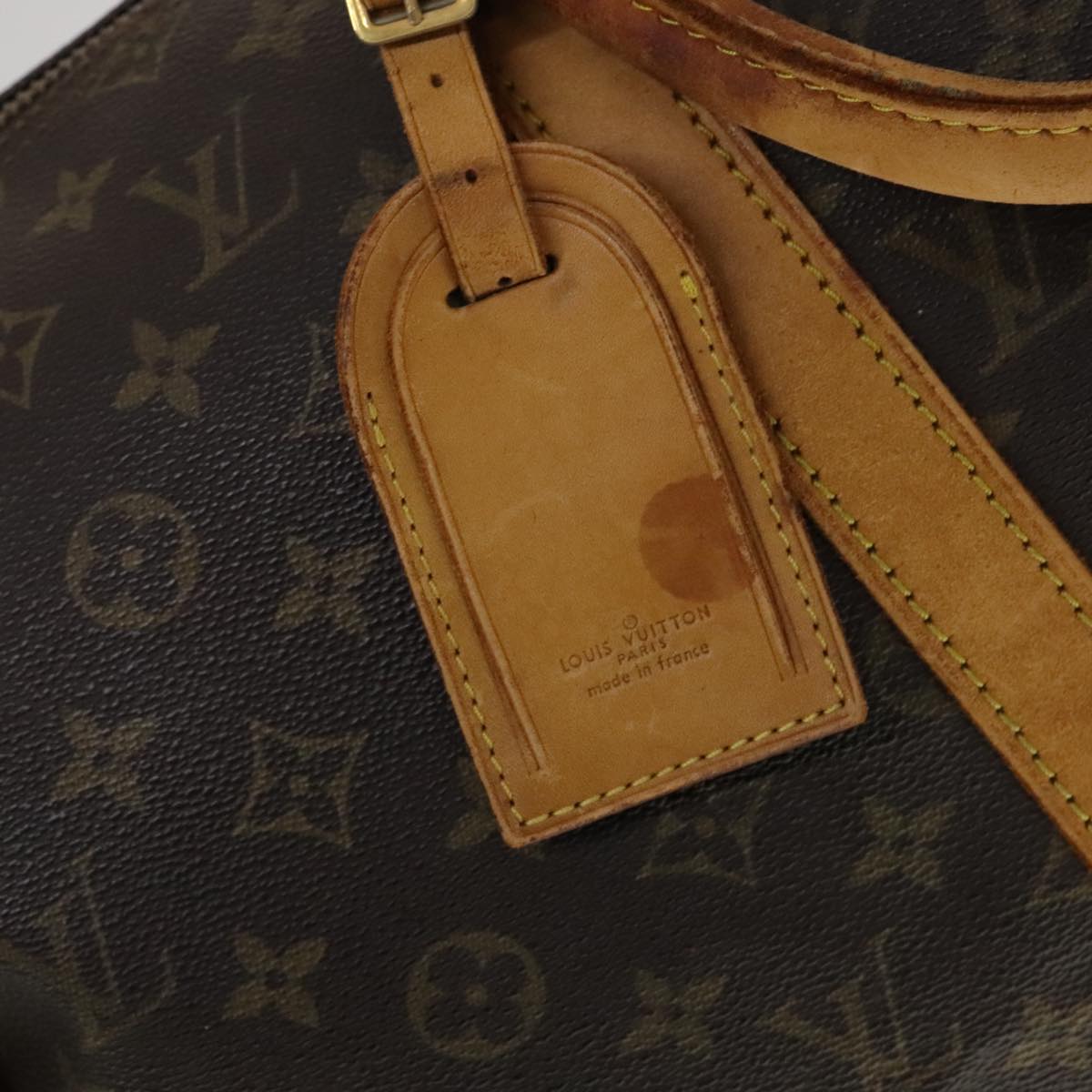 LOUIS VUITTON Monogram Keepall 50 Boston Bag M41426 LV 109949
