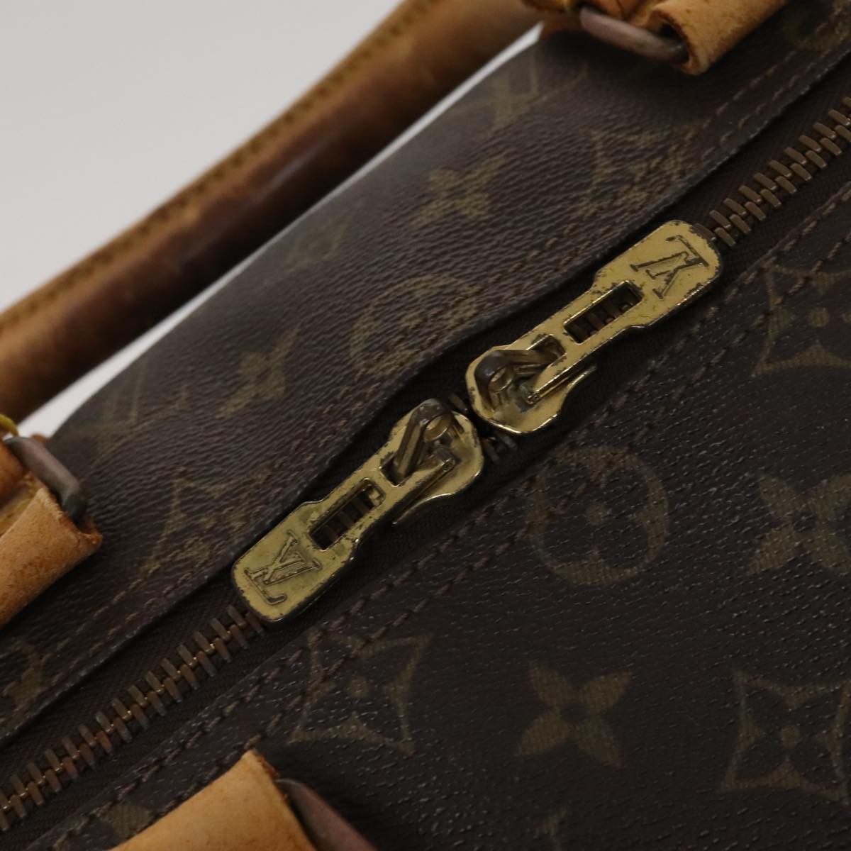 LOUIS VUITTON Monogram Keepall 50 Boston Bag M41426 LV 109949