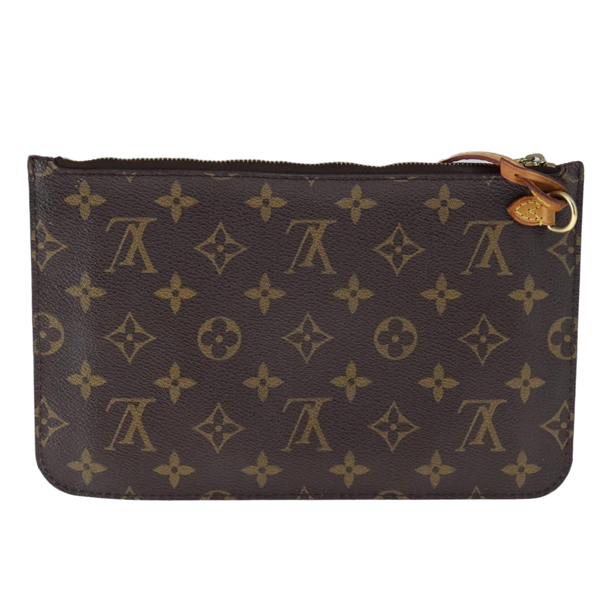 LOUIS VUITTON Monogram Neverfull MM Pouch Accessory Pouch LV 109951