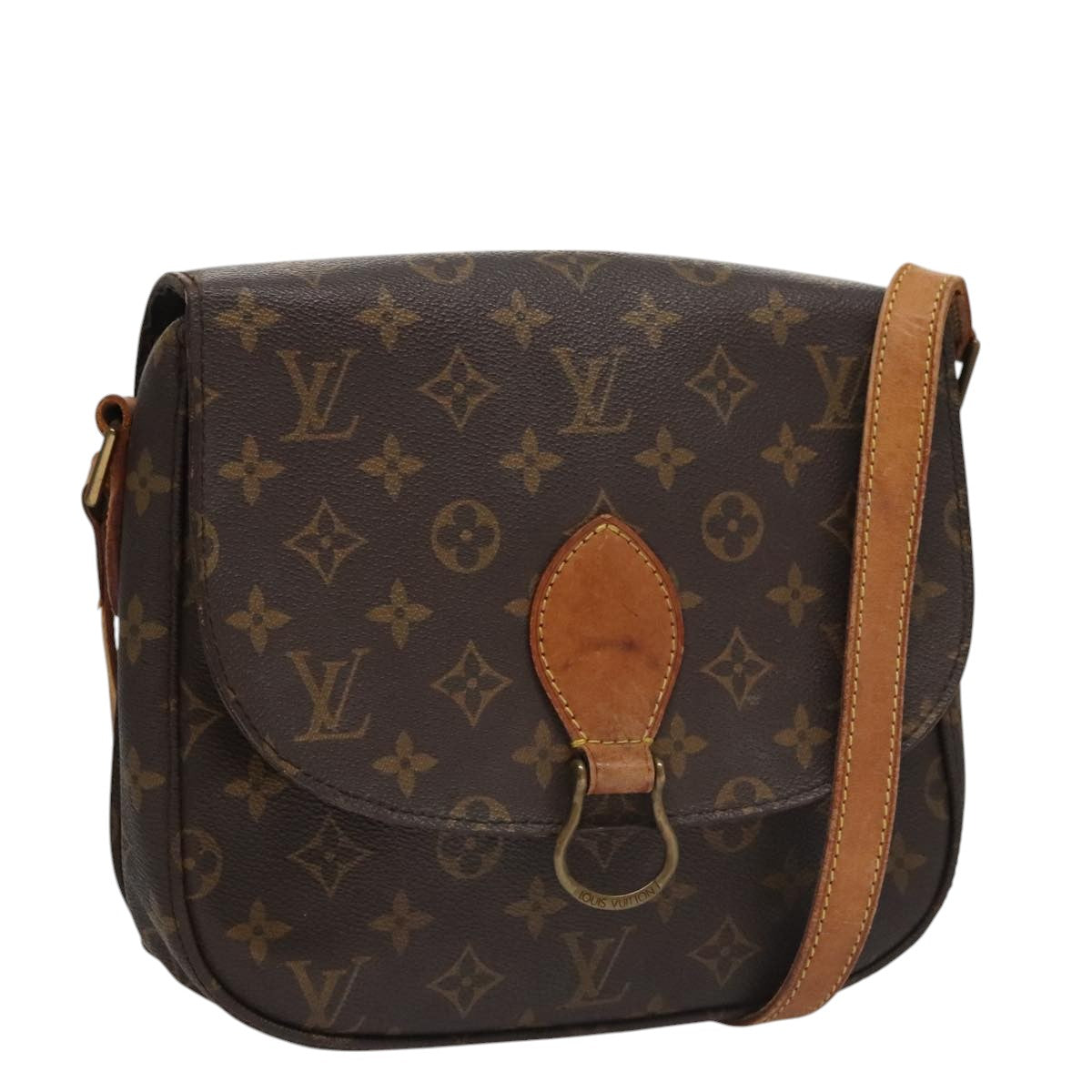 LOUIS VUITTON Monogram Saint Cloud GM Shoulder Bag M51242 LV 109955