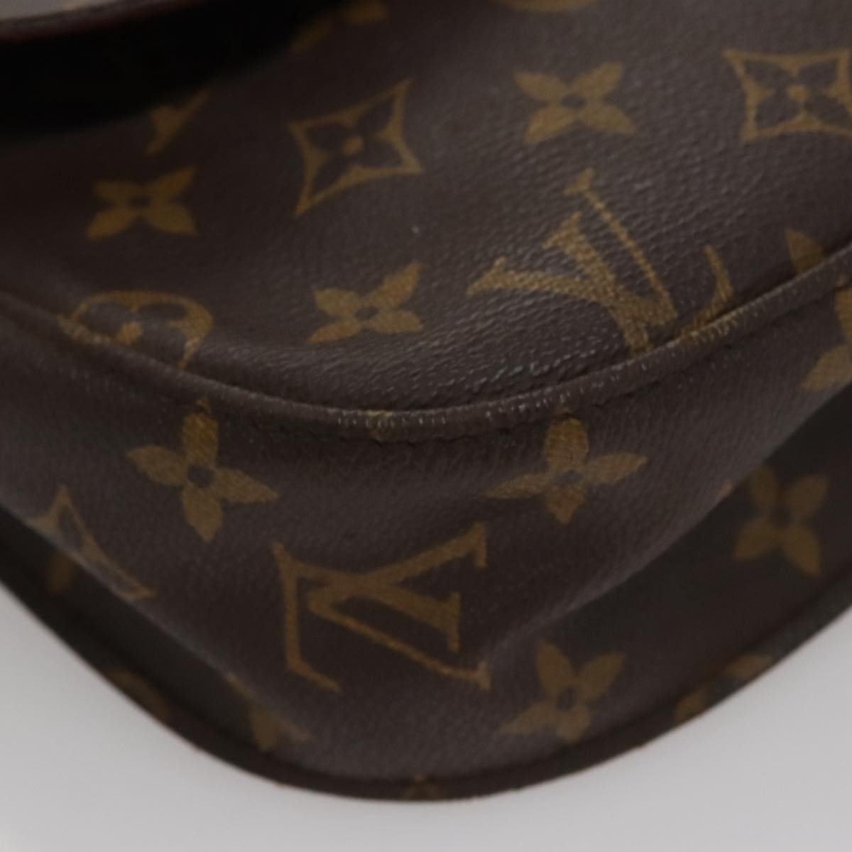 LOUIS VUITTON Monogram Saint Cloud GM Shoulder Bag M51242 LV 109955