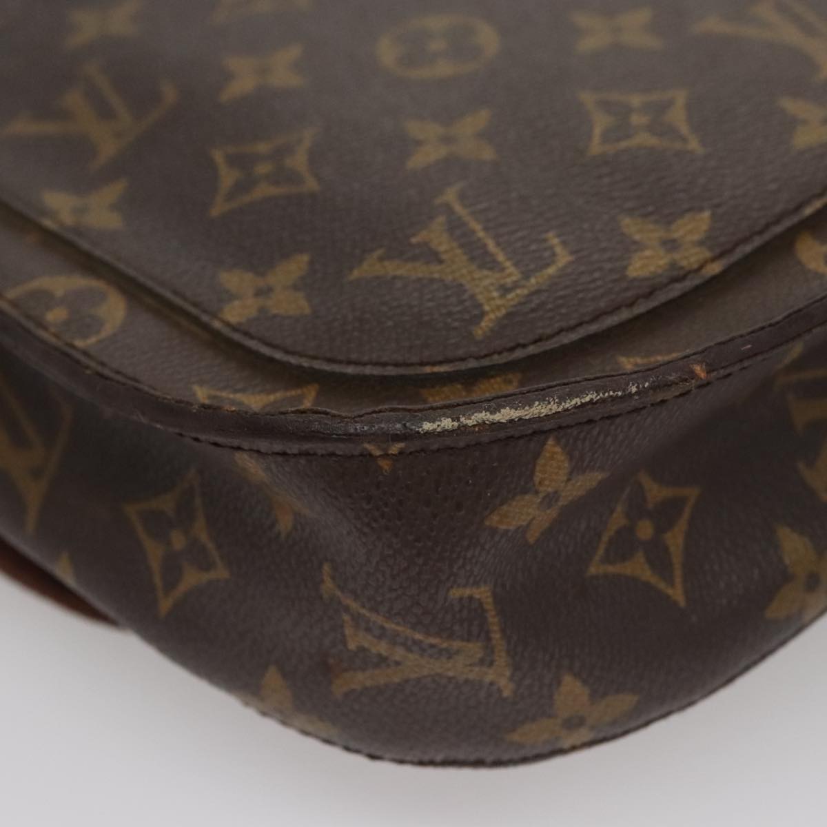 LOUIS VUITTON Monogram Saint Cloud GM Shoulder Bag M51242 LV 109955