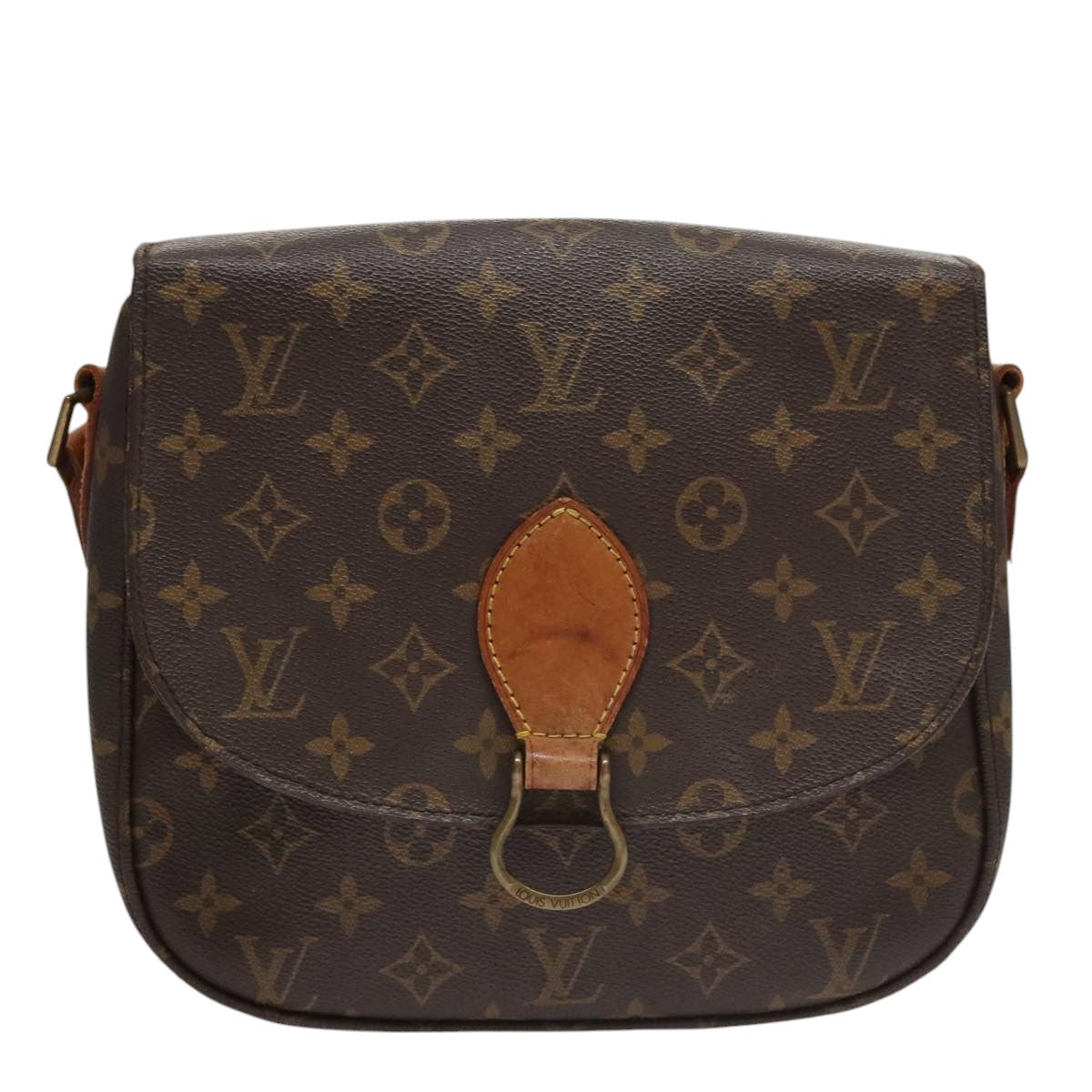 LOUIS VUITTON Monogram Saint Cloud GM Shoulder Bag M51242 LV 109955
