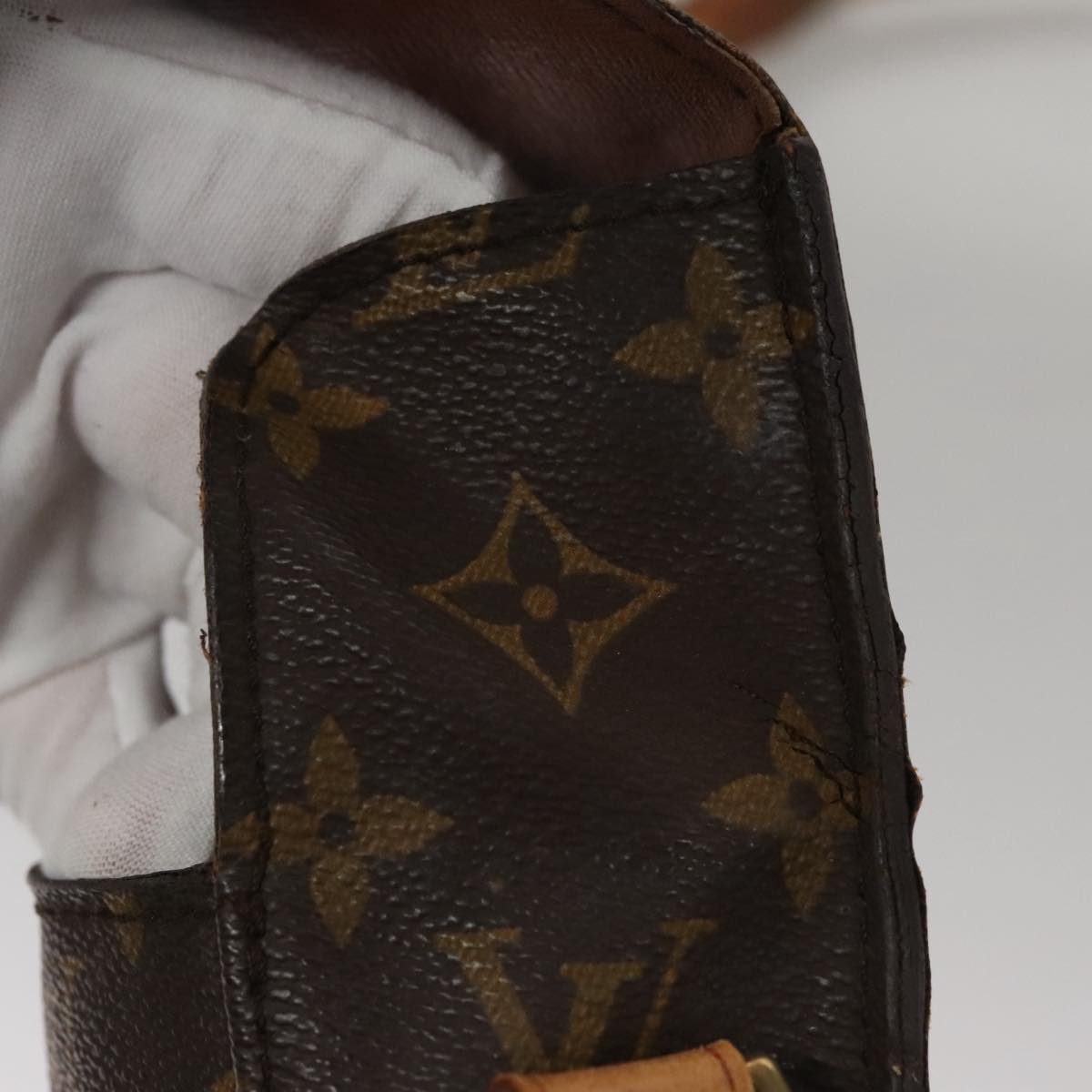 LOUIS VUITTON Monogram Saint Cloud GM Shoulder Bag M51242 LV 109955