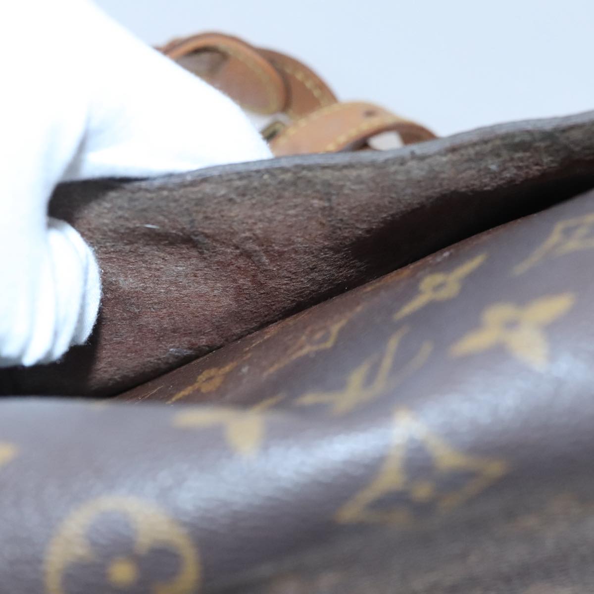 LOUIS VUITTON Monogram Saint Cloud GM Shoulder Bag M51242 LV 109955