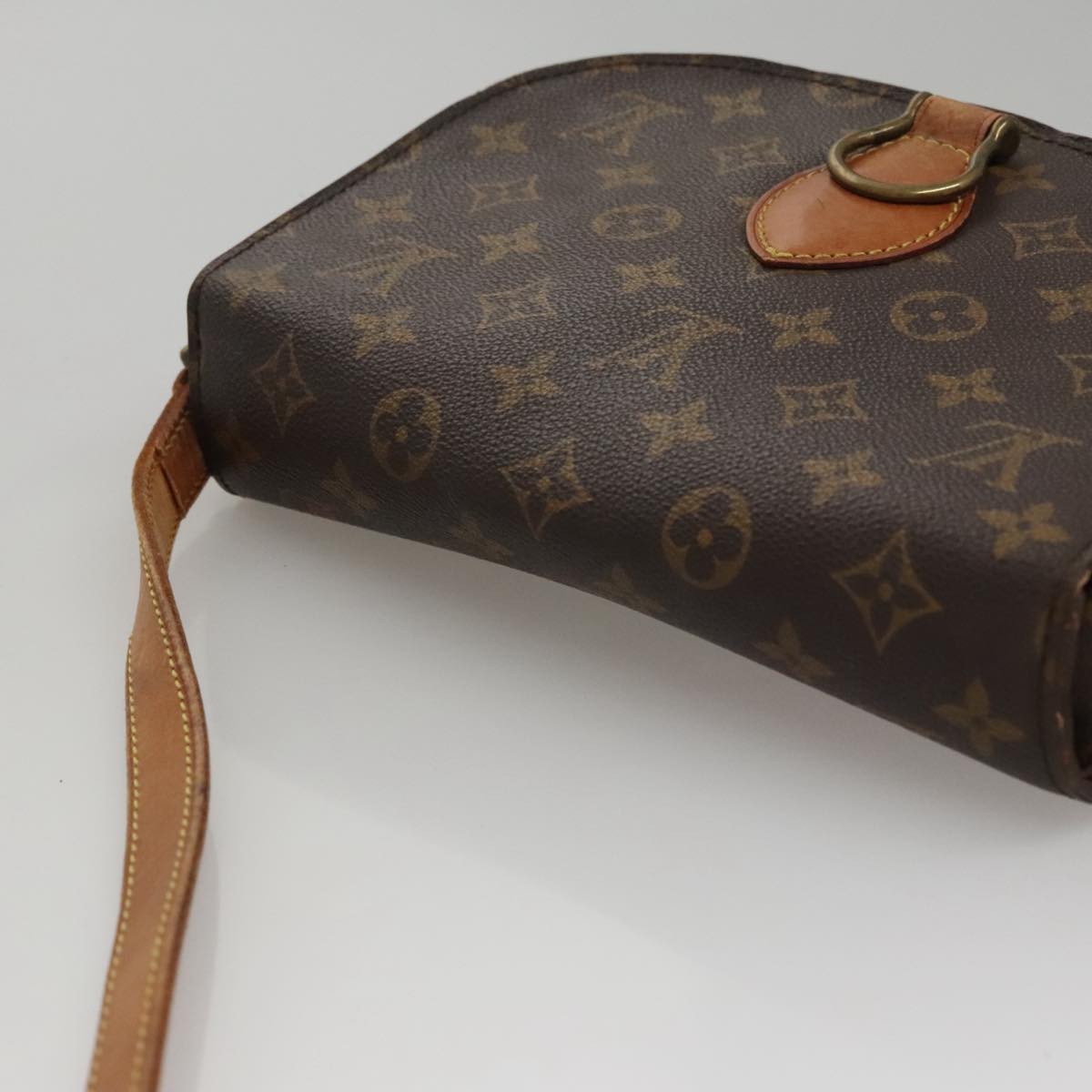 LOUIS VUITTON Monogram Saint Cloud GM Shoulder Bag M51242 LV 109955