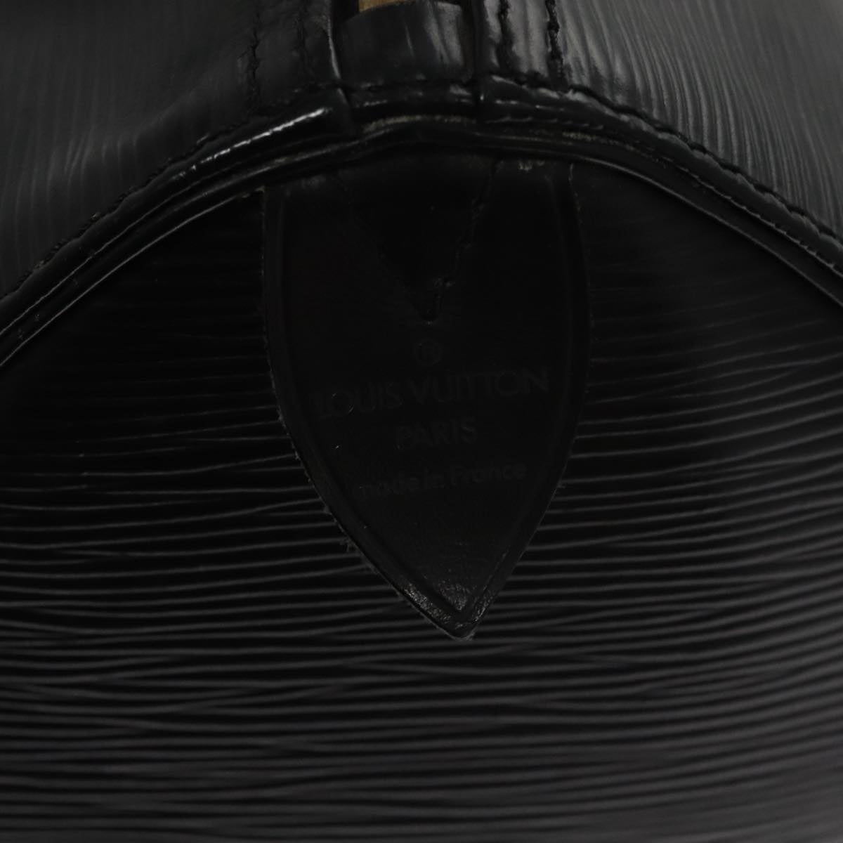LOUIS VUITTON Epi Speedy 25 Hand Bag Black M43012 LV 109962