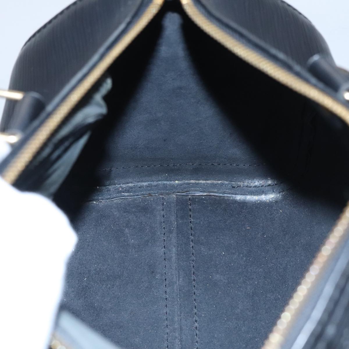 LOUIS VUITTON Epi Speedy 25 Hand Bag Black M43012 LV 109962