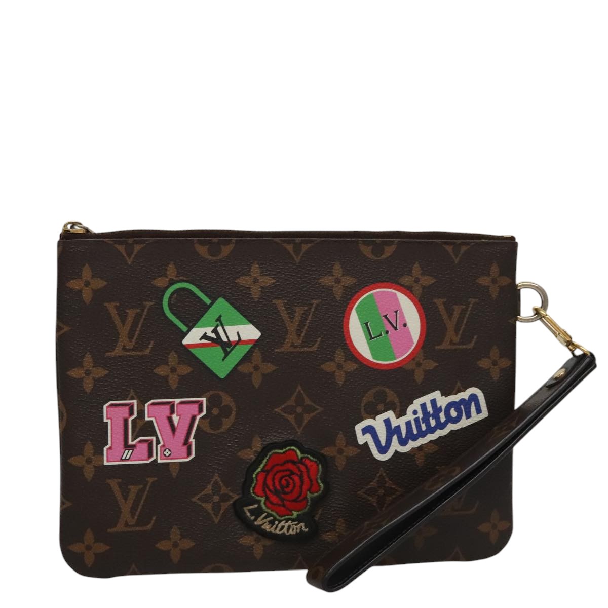 LOUIS VUITTON Monogram City Pouch M63447 LV 109972