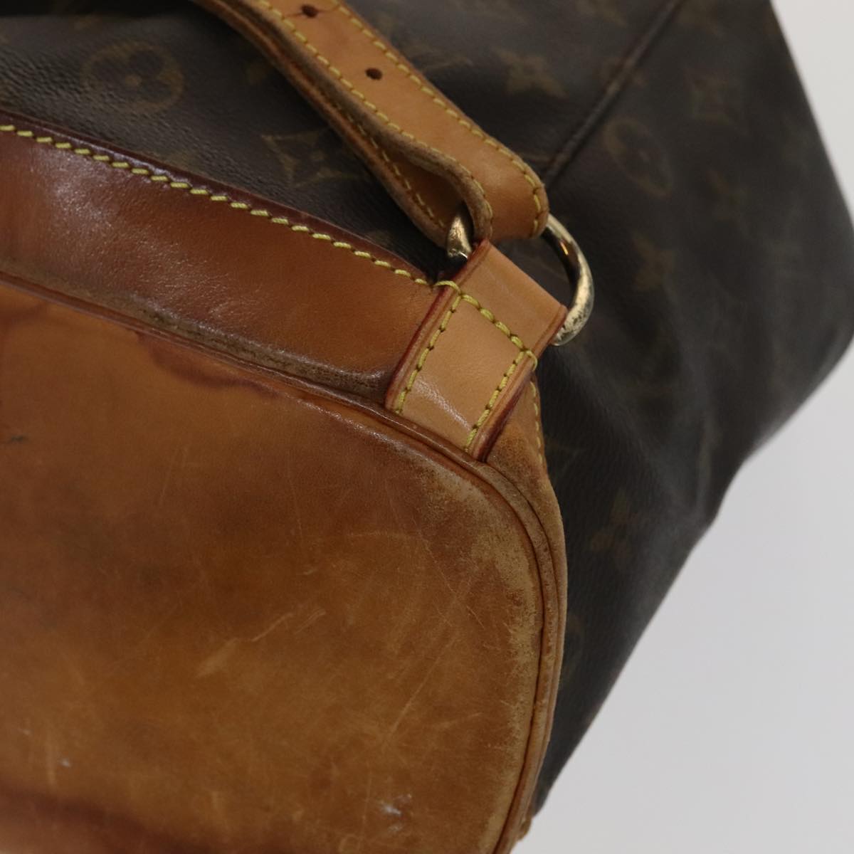 LOUIS VUITTON Monogram Montsouris GM Backpack M51135 LV 109985