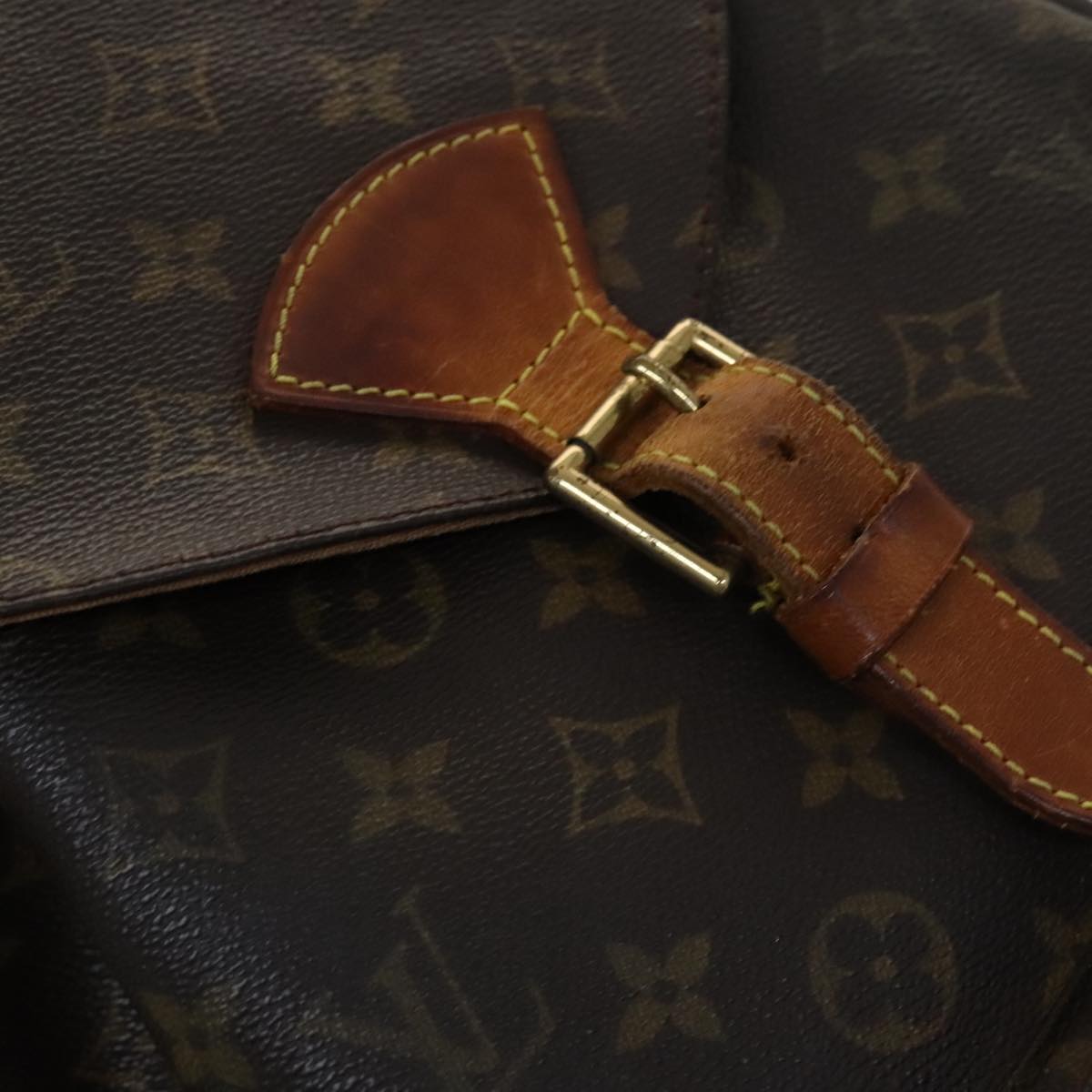 LOUIS VUITTON Monogram Montsouris GM Backpack M51135 LV 109985