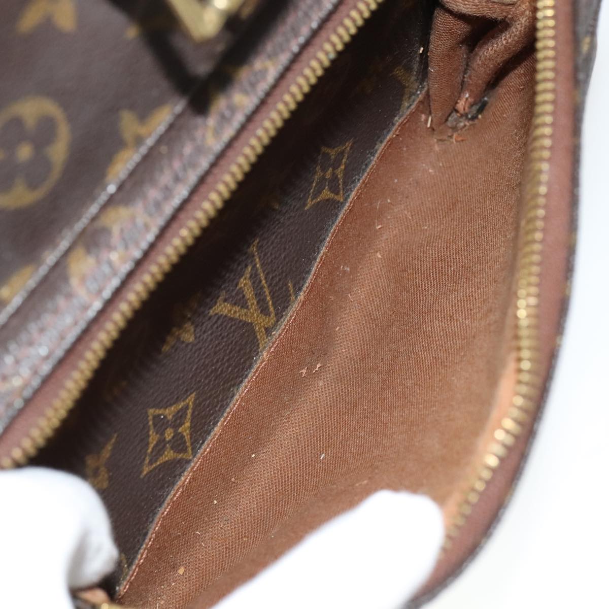LOUIS VUITTON Monogram Montsouris GM Backpack M51135 LV 109985