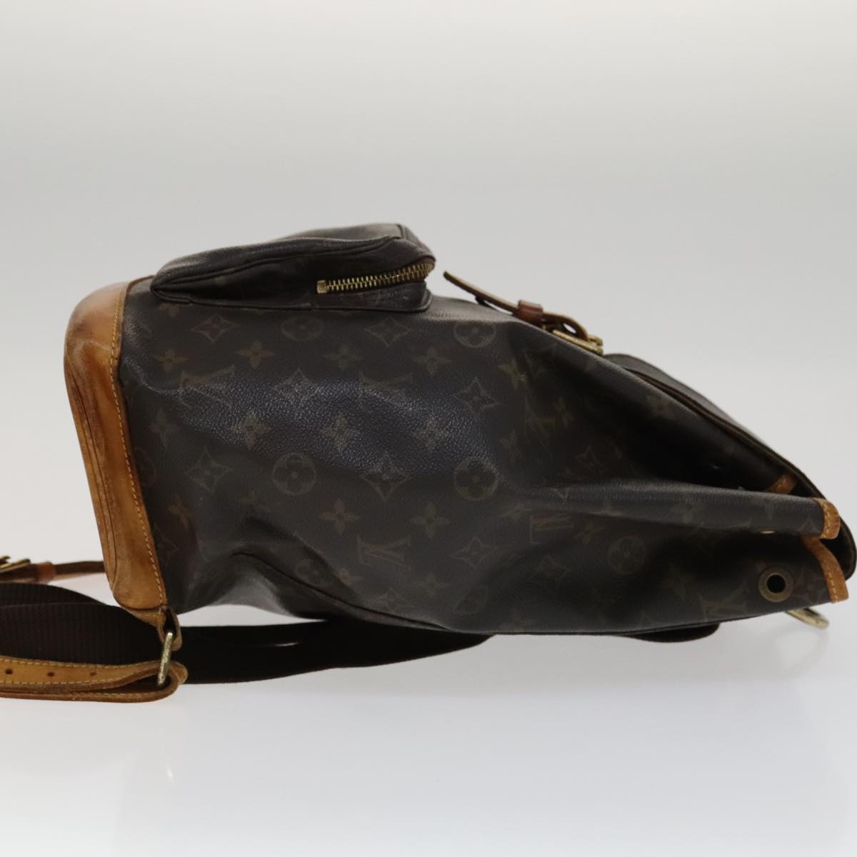 LOUIS VUITTON Monogram Montsouris GM Backpack M51135 LV 109985
