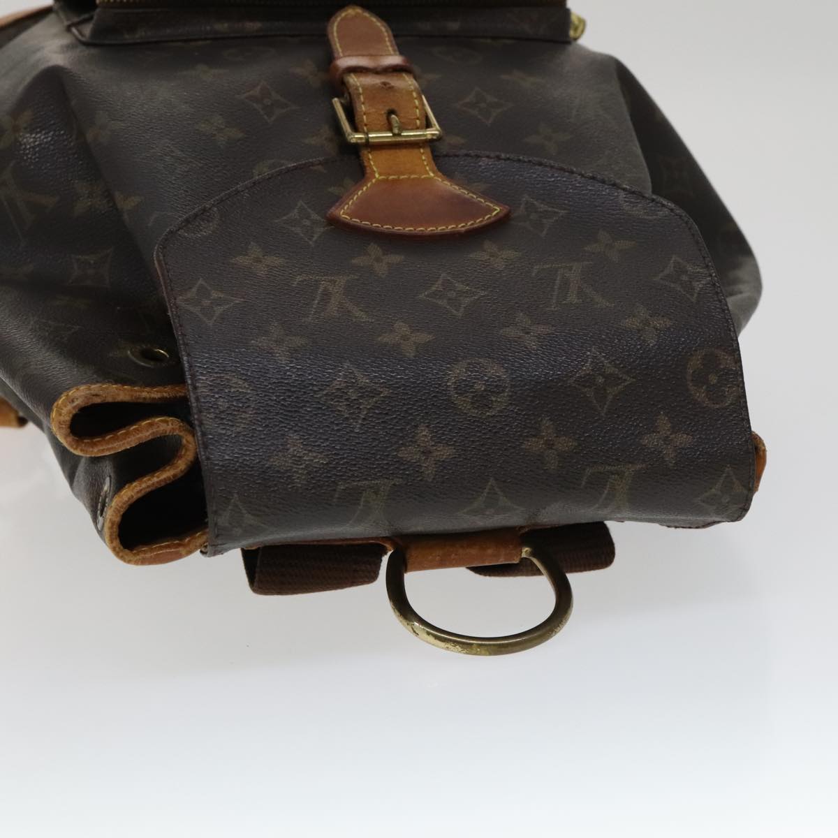 LOUIS VUITTON Monogram Montsouris GM Backpack M51135 LV 109985