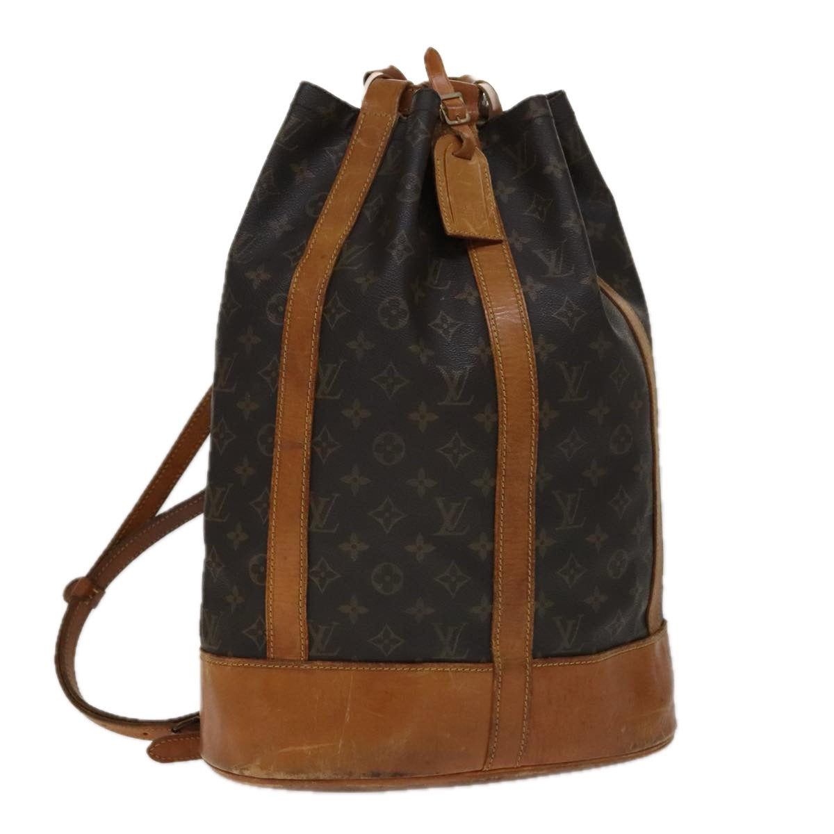 LOUIS VUITTON Monogram Randonnee GM Shoulder Bag M42244 LV 109999