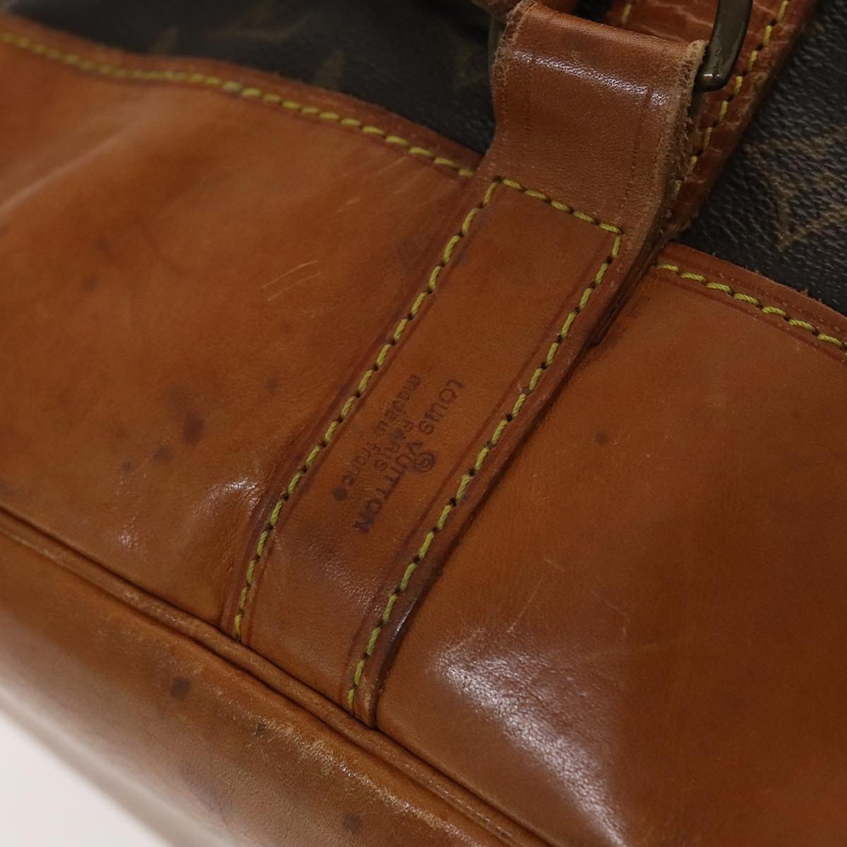 LOUIS VUITTON Monogram Randonnee GM Shoulder Bag M42244 LV 109999