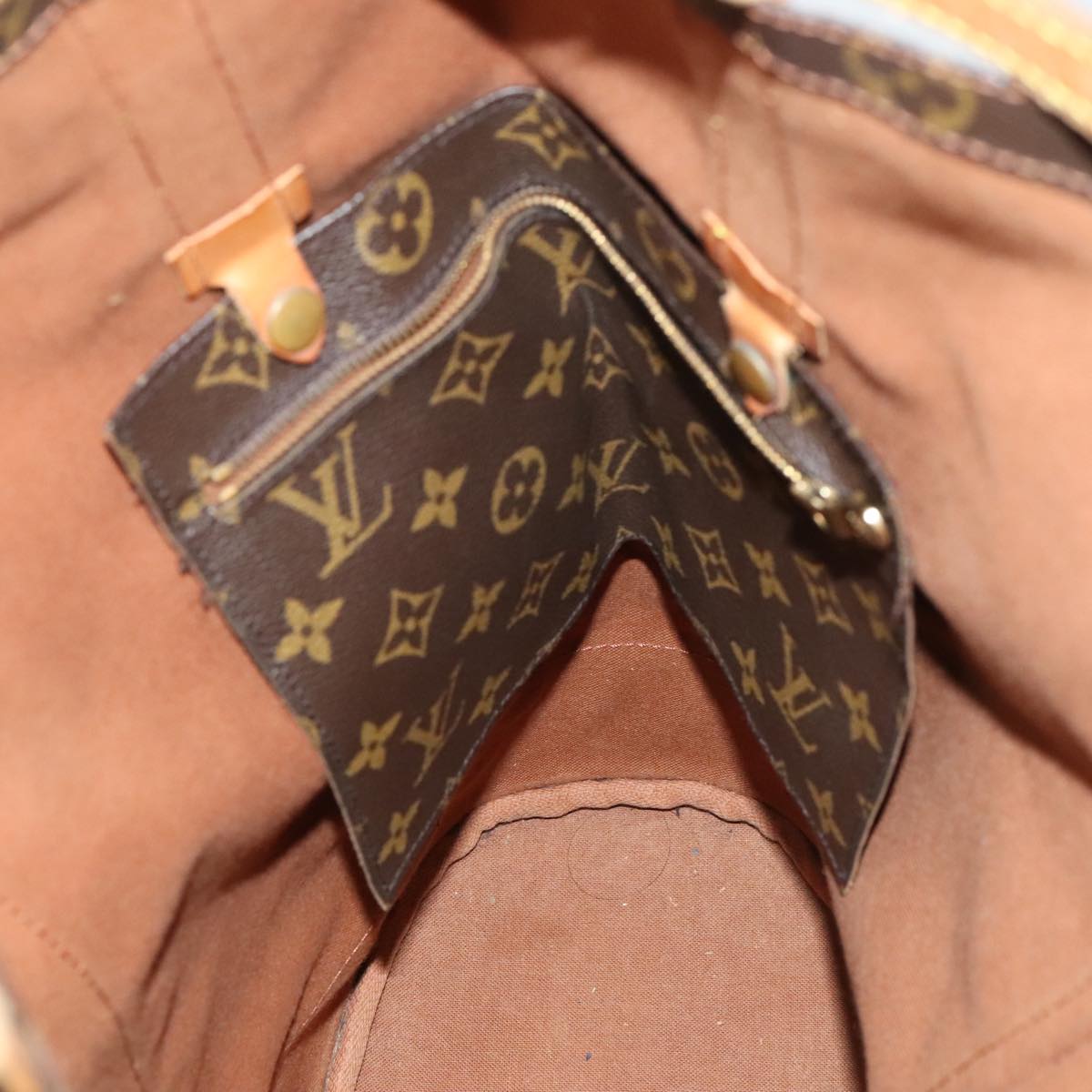 LOUIS VUITTON Monogram Randonnee GM Shoulder Bag M42244 LV 109999