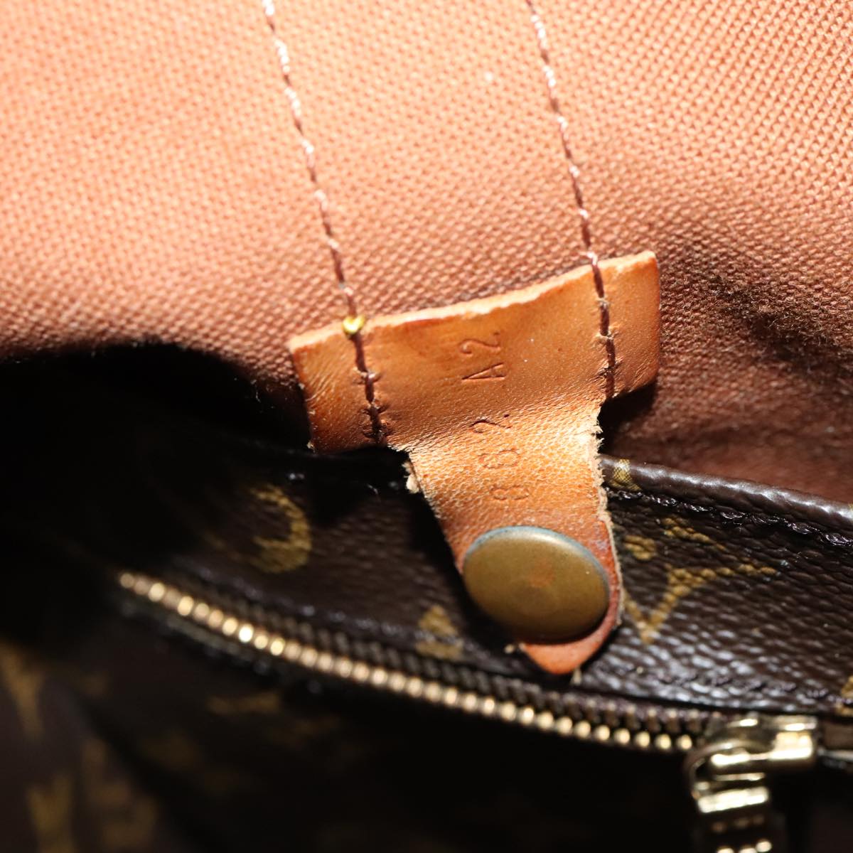 LOUIS VUITTON Monogram Randonnee GM Shoulder Bag M42244 LV 109999