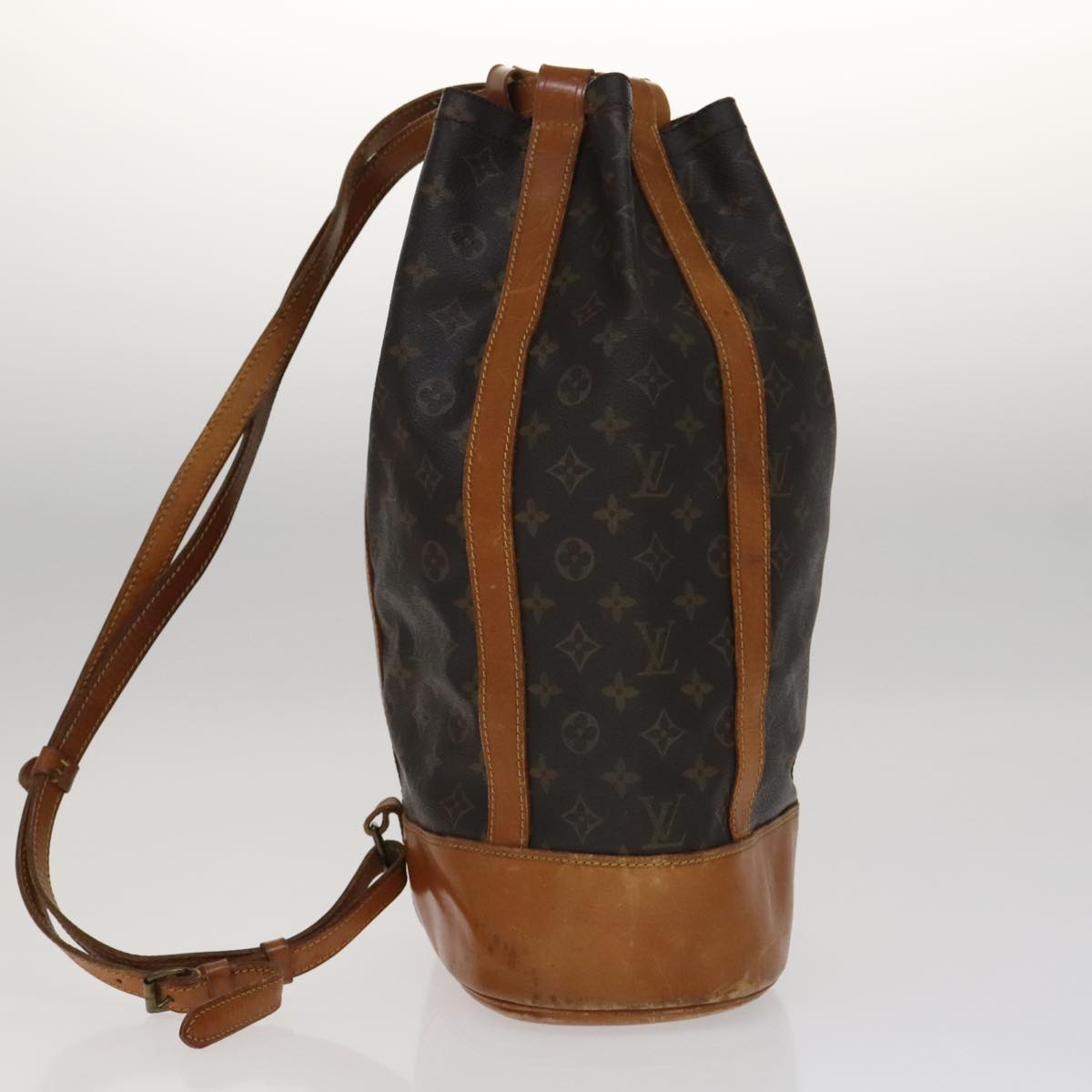 LOUIS VUITTON Monogram Randonnee GM Shoulder Bag M42244 LV 109999