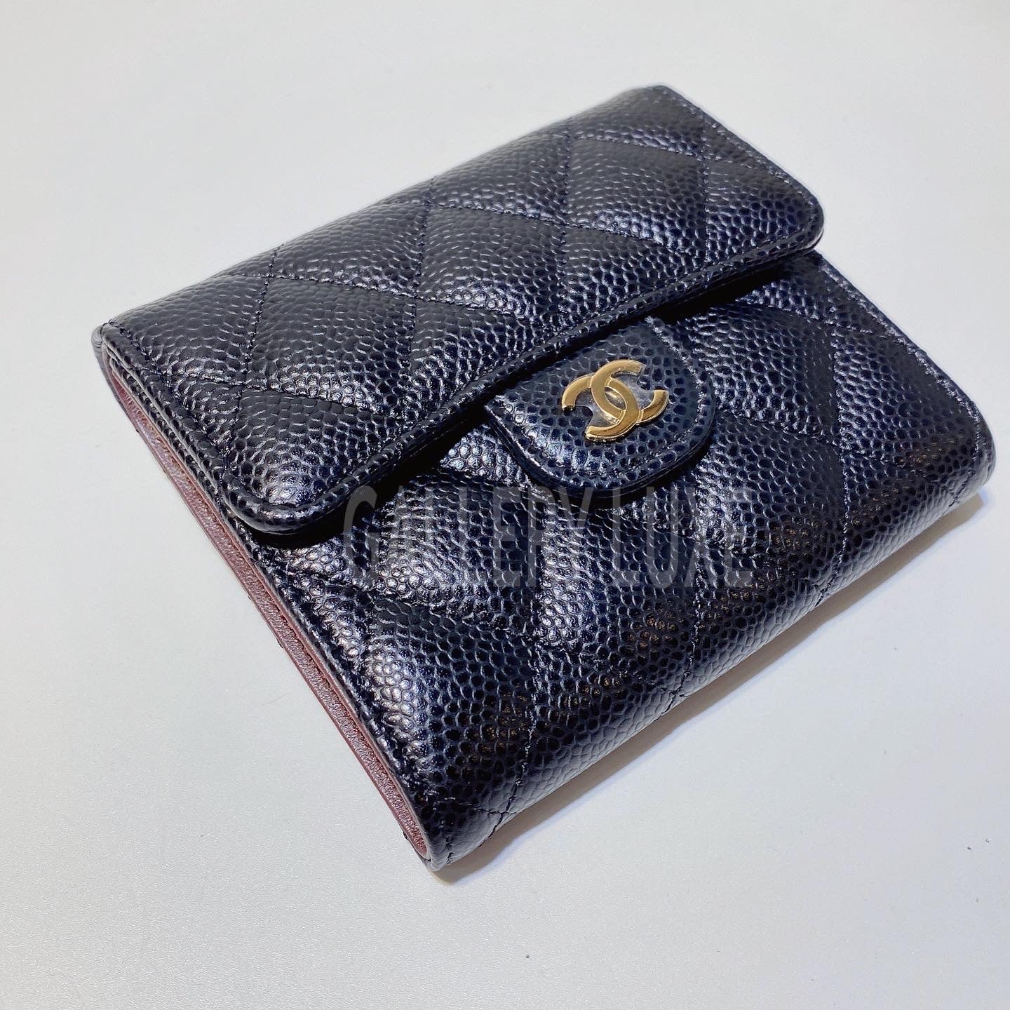 No.3110-Chanel Caviar Timeless Classic Small Wallet (Unused / 未使用品)