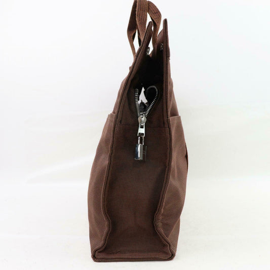 Brand Inspired Luxury Hermes Tote Bag Other Brown Canvas (SHC1-14745)