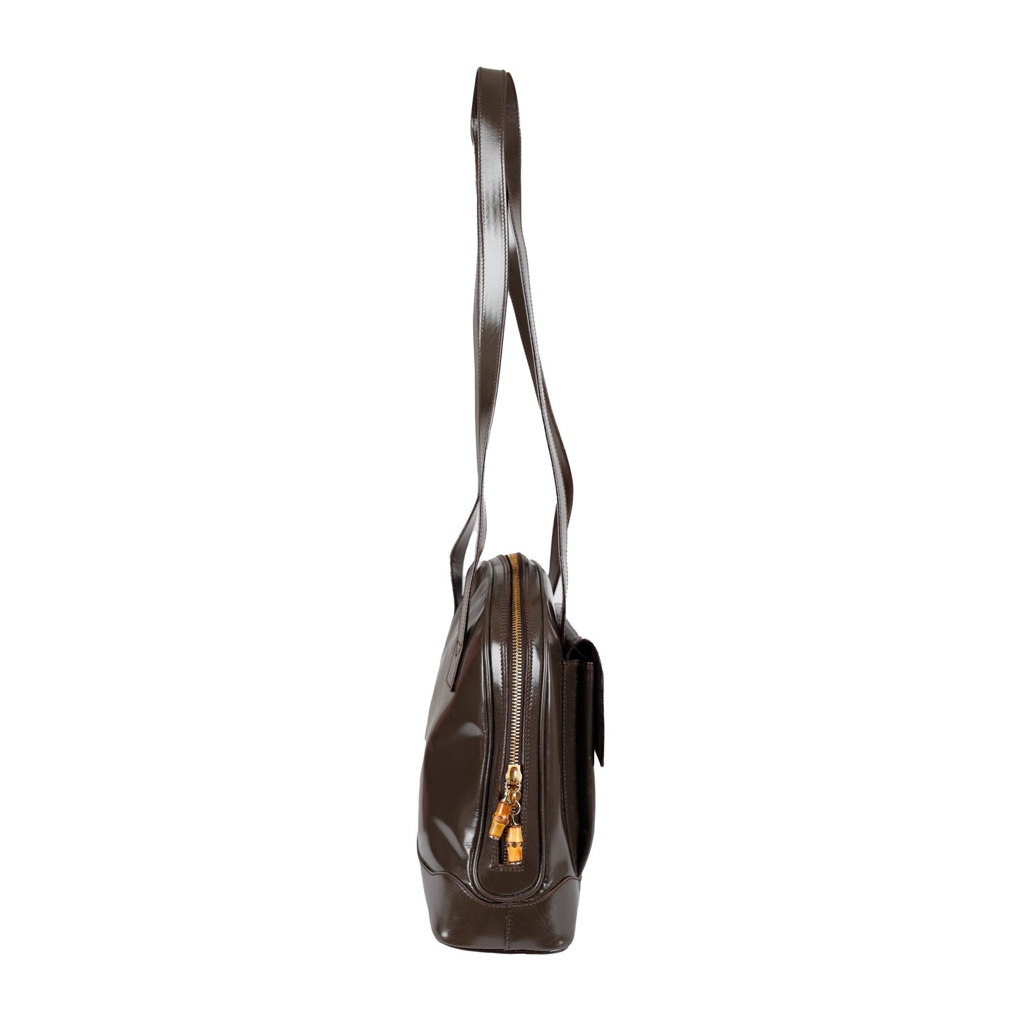 Luxury Gucci Trending 2025 Vintage Patent Leather Shoulder Bag - '00s