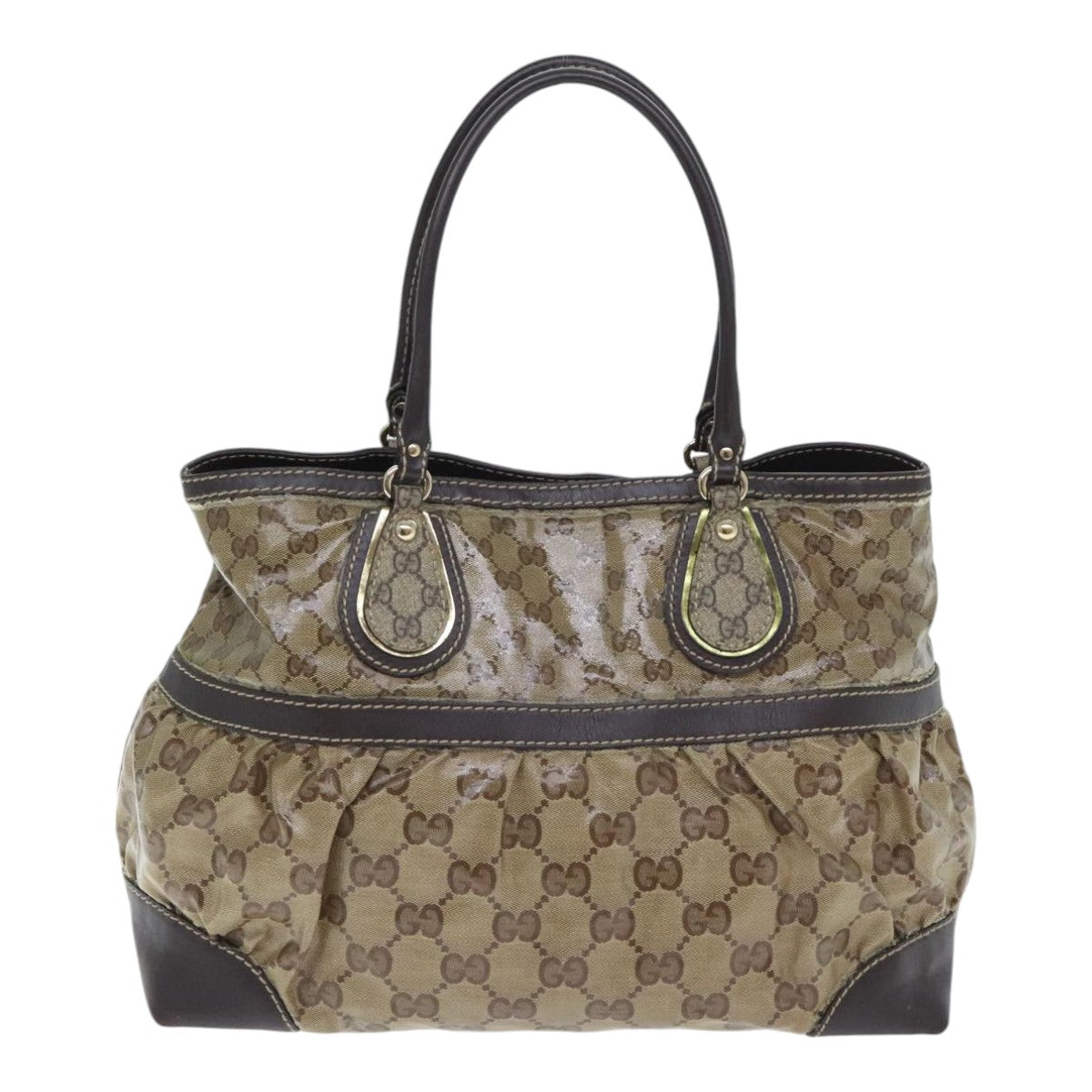 Luxury Gucci Trending 2025 Gg Crystal  Canvas Tote Bag