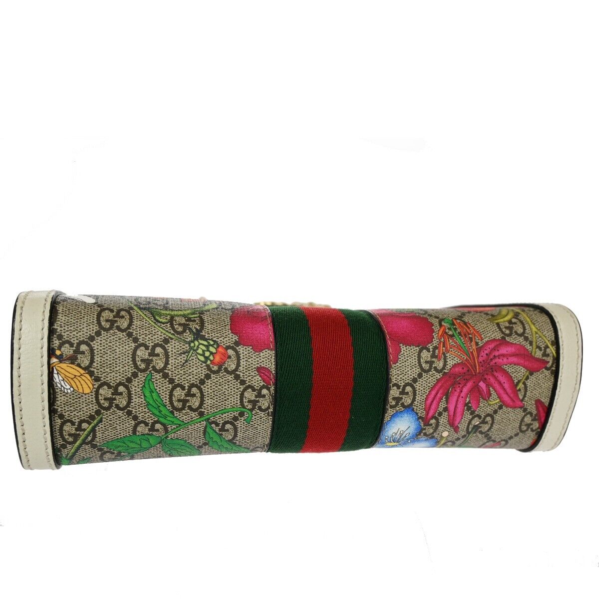Gucci Gg Flora  Canvas Shoulder Bag ()