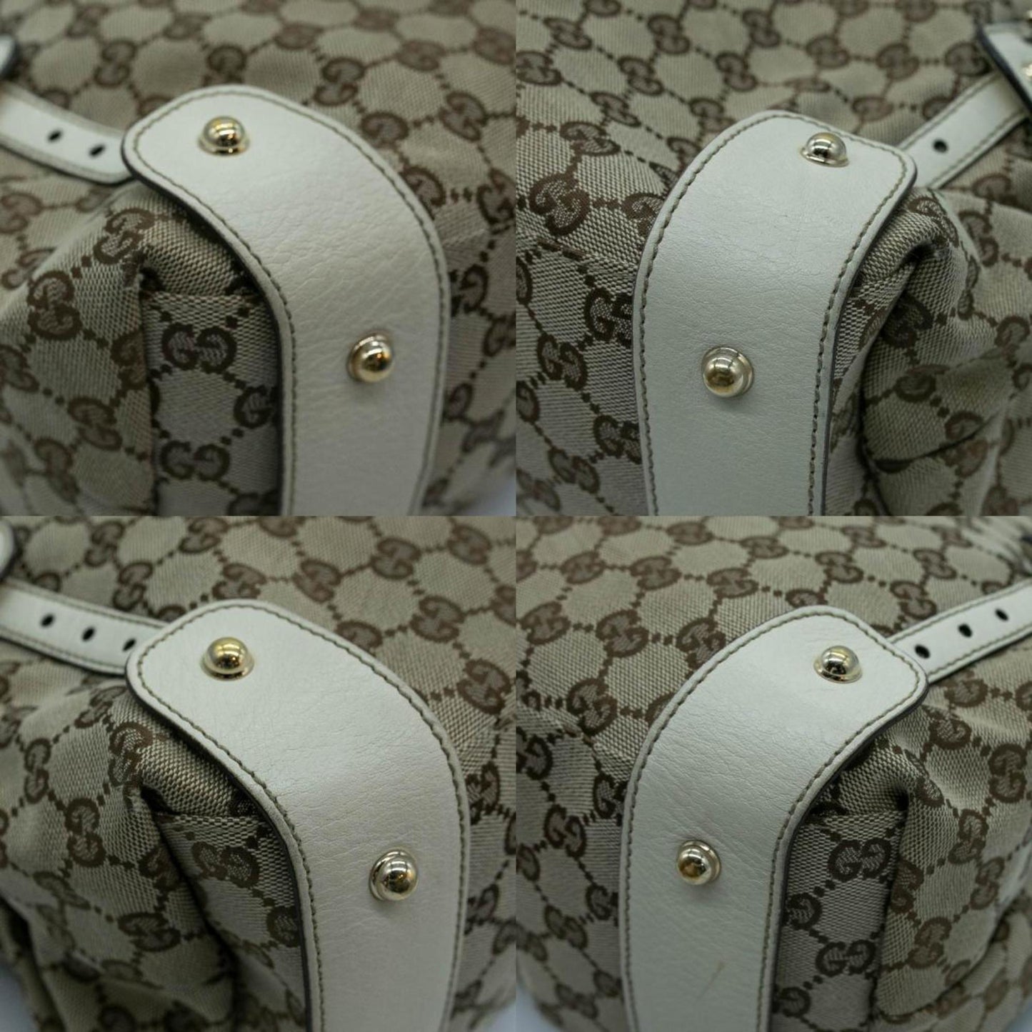 Gucci Horsebit  Canvas Tote Bag ()