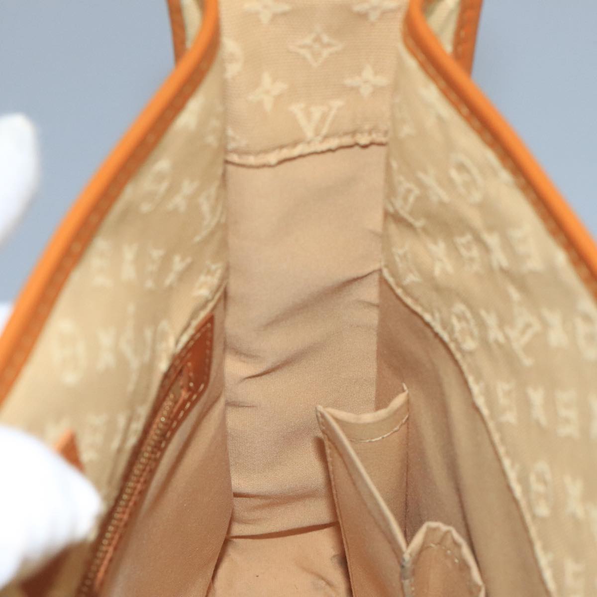 LOUIS VUITTON Monogram Mini Buzas Marie Kate Bag Beige M92323 LV 110003