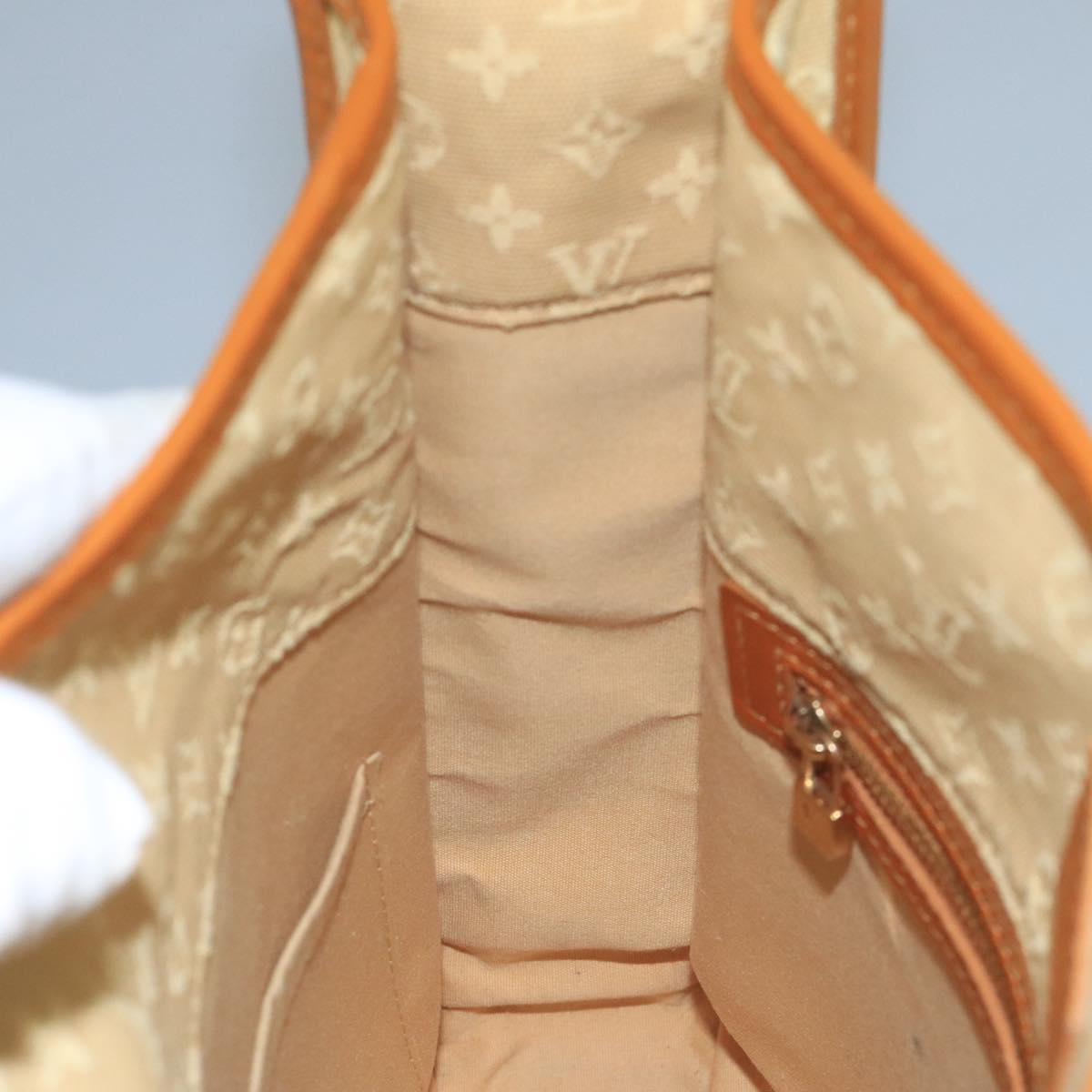 LOUIS VUITTON Monogram Mini Buzas Marie Kate Bag Beige M92323 LV 110003