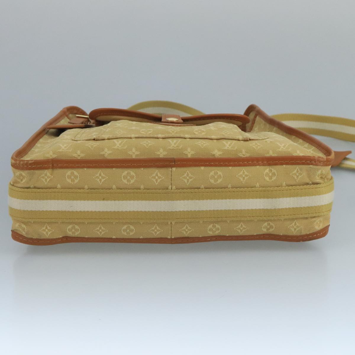 LOUIS VUITTON Monogram Mini Buzas Marie Kate Bag Beige M92323 LV 110003
