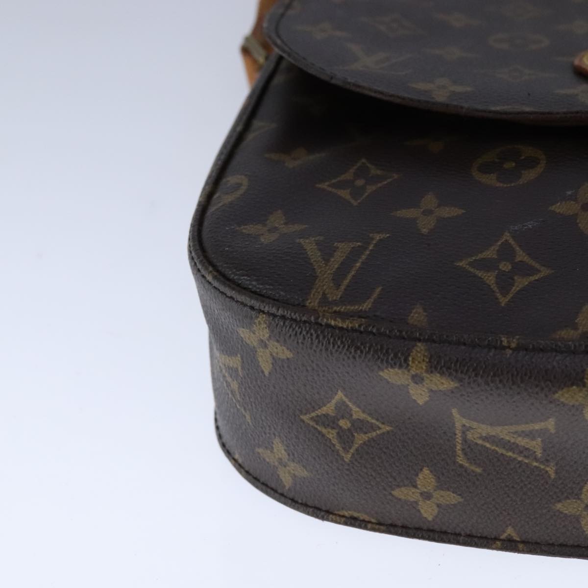 LOUIS VUITTON Monogram Saint Cloud GM Shoulder Bag M51242 LV 110005