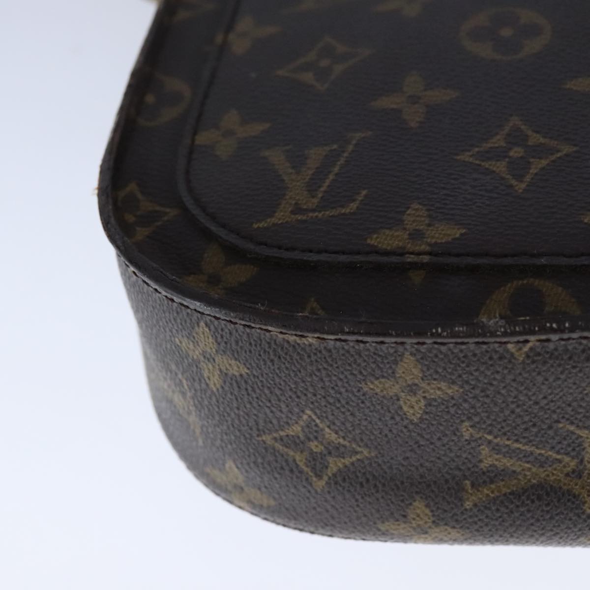 LOUIS VUITTON Monogram Saint Cloud GM Shoulder Bag M51242 LV 110005