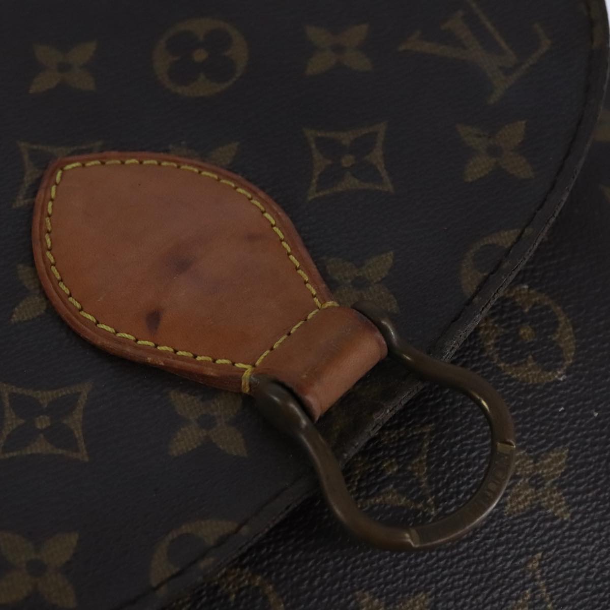 LOUIS VUITTON Monogram Saint Cloud GM Shoulder Bag M51242 LV 110005
