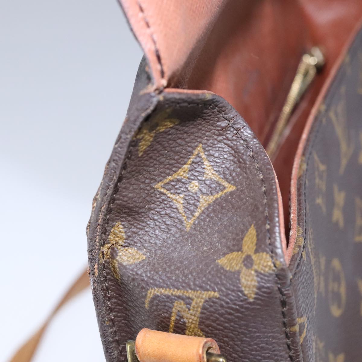 LOUIS VUITTON Monogram Saint Cloud GM Shoulder Bag M51242 LV 110005