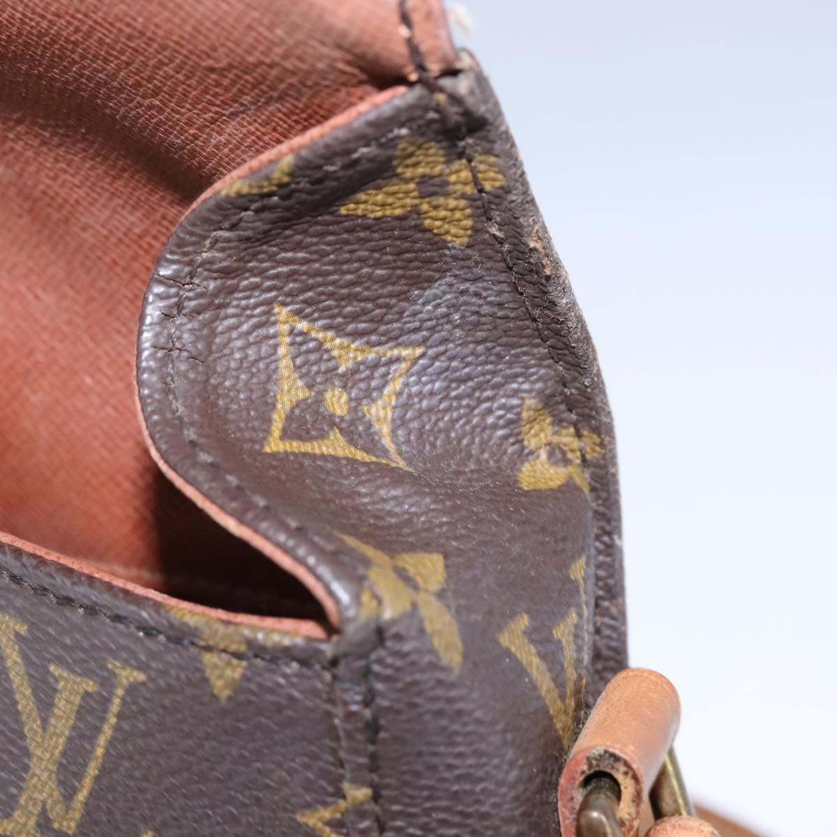 LOUIS VUITTON Monogram Saint Cloud GM Shoulder Bag M51242 LV 110005
