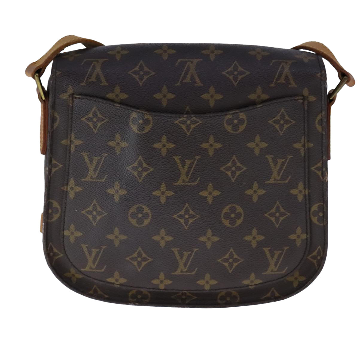 LOUIS VUITTON Monogram Saint Cloud GM Shoulder Bag M51242 LV 110005
