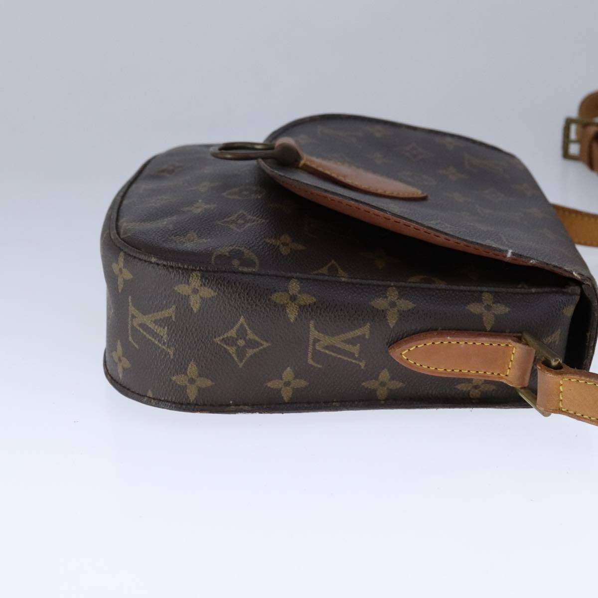 LOUIS VUITTON Monogram Saint Cloud GM Shoulder Bag M51242 LV 110005