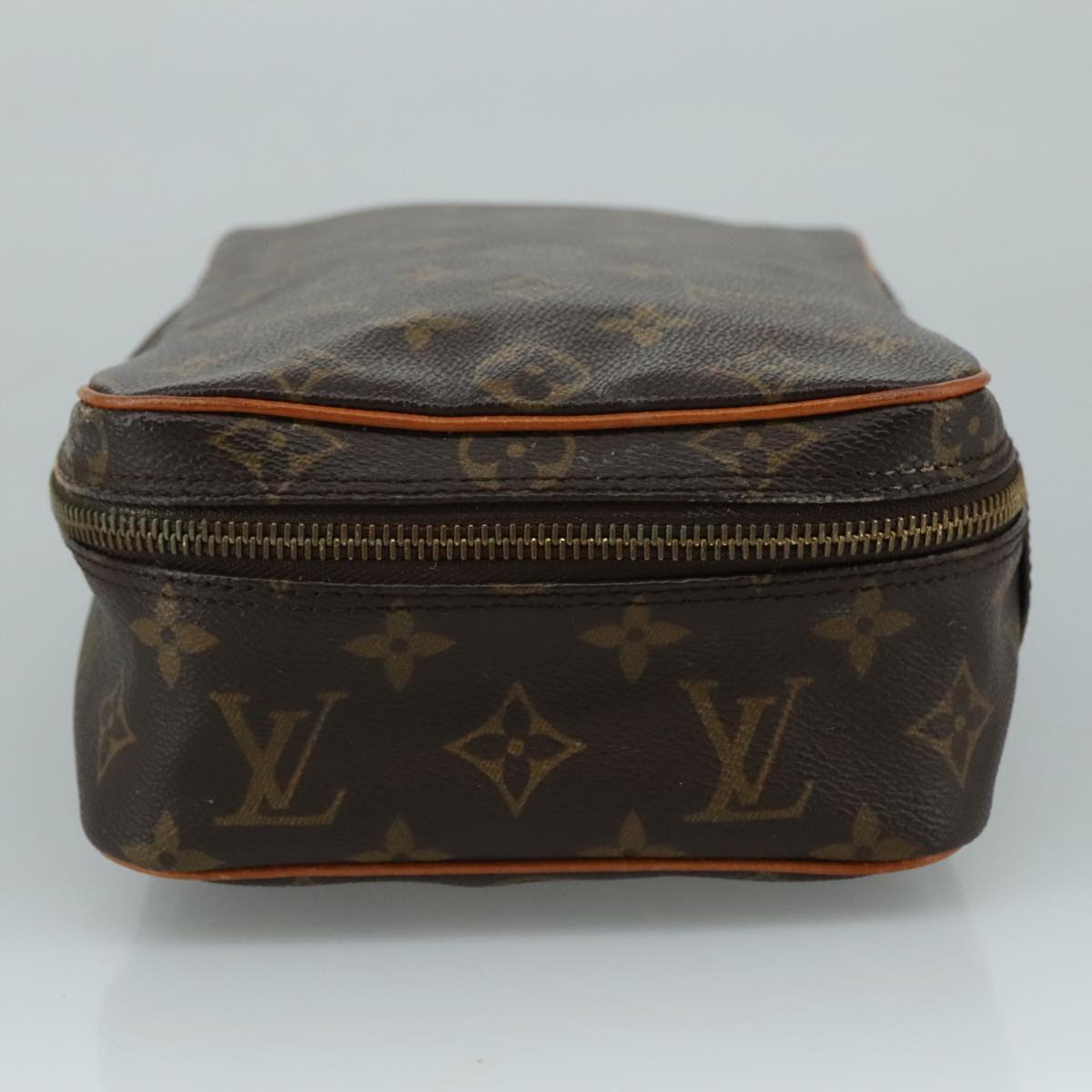 LOUIS VUITTON Monogram Trousse Boite Cosmetic Pouch M47640 LV 110007