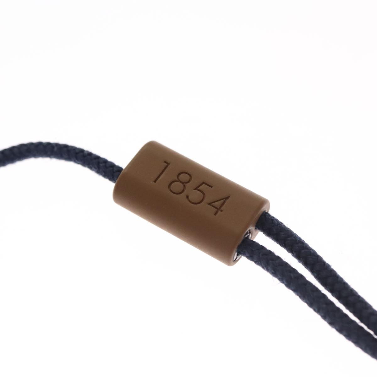 LOUIS VUITTON Brass Refills On The Go Bracelet Cotton Black M63663 110029