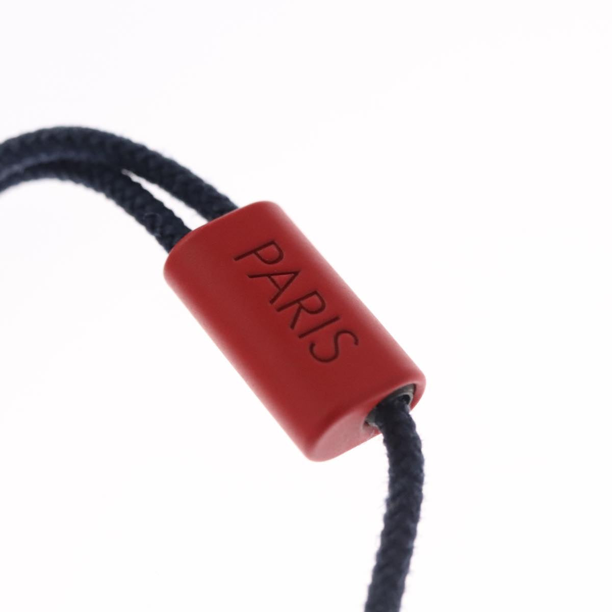LOUIS VUITTON Brass Refills On The Go Bracelet Cotton Black M63663 110029