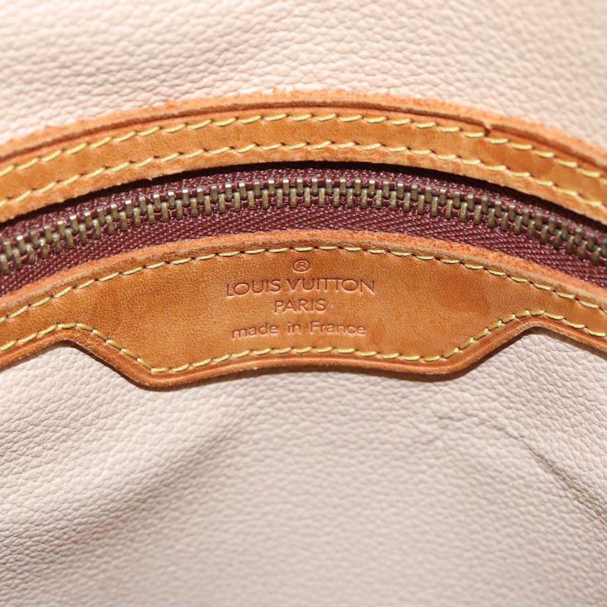 LOUIS VUITTON Monogram Bucket PM Shoulder Bag M42238 LV 110032