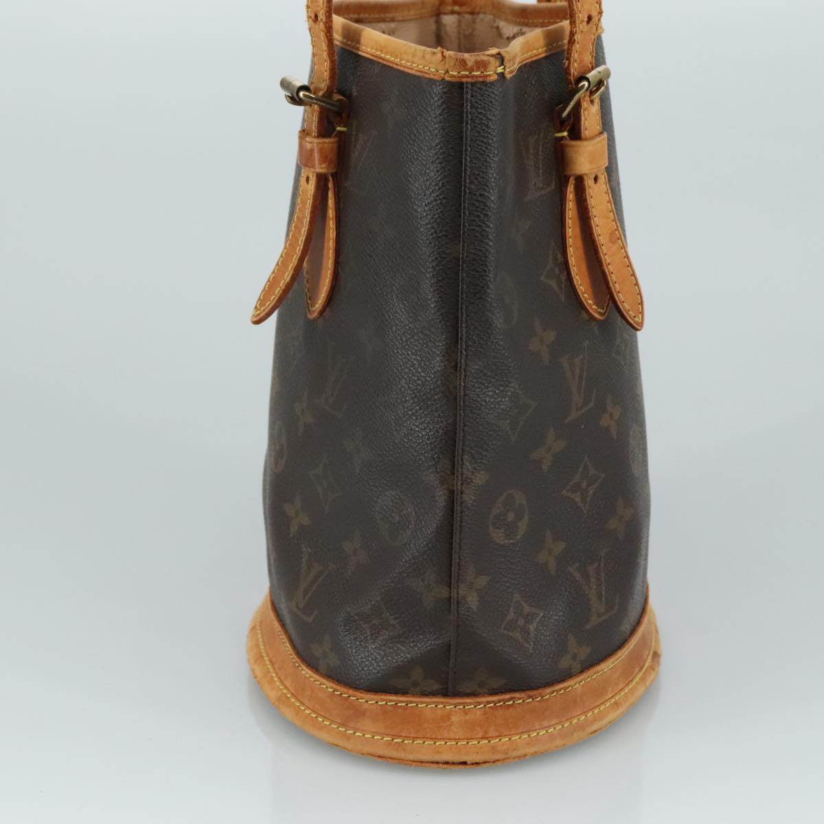 LOUIS VUITTON Monogram Bucket PM Shoulder Bag M42238 LV 110032