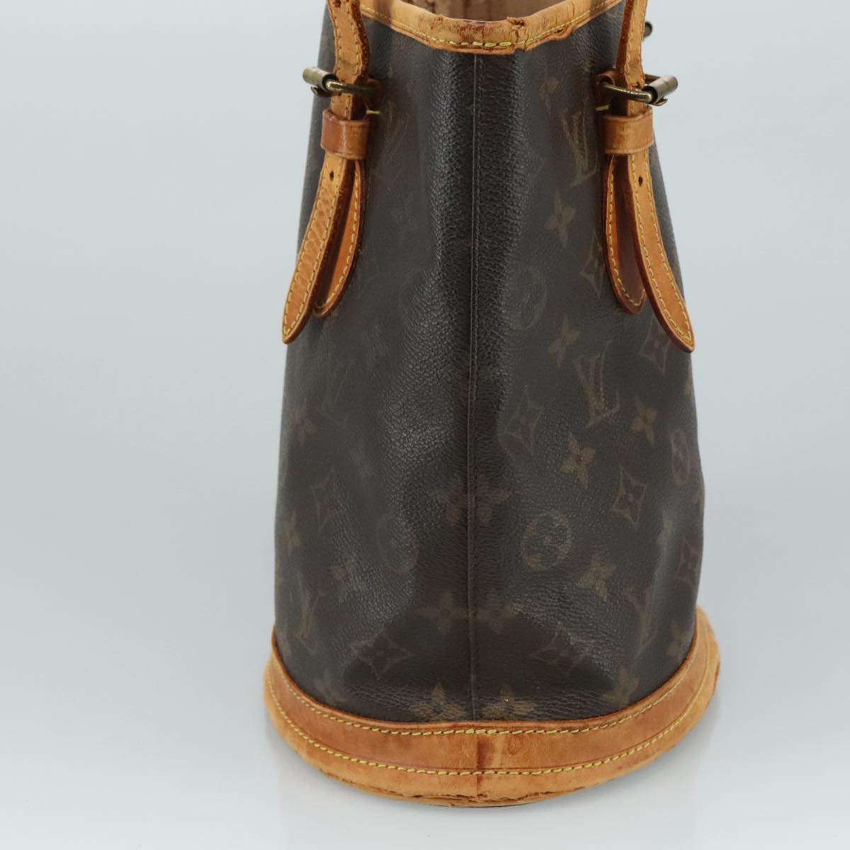 LOUIS VUITTON Monogram Bucket PM Shoulder Bag M42238 LV 110032